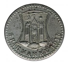 10 pfennig 1918 Ziębice Munsterberg