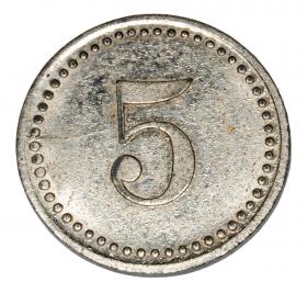 Picture 2 for: 5 pfennig Lesna Marklissa