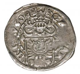 Picture 2 for: 3 kreuzer 1608 Adam Wenceslaus Duchy of Cieszyn