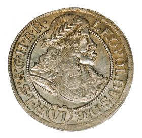 Picture for: 6 kreuzer 1673 Leopold I Silesia Wroclaw
