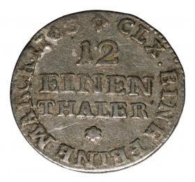 Picture 2 for: 1/12 thaler 1763 Frederick Christian Germany Dresden