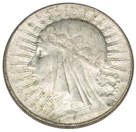 Picture for: 10 zlotych 1932 Head of a woman Second Polish Republic Warsaw
