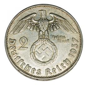Picture 2 for: 2 mark 1937 Germany Muldenhutten