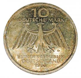 Picture 2 for: 10 mark 1995 D Wilhelm Conrad Rontgen Germany