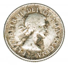 Picture for: 10 cents 1960 Elizabeth II Canada