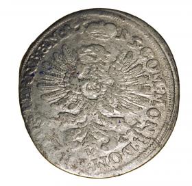 6 kreuzer 1715 Charles Frederick II Duchy of Olesnica
