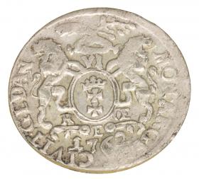 6 groschen 1762 Augustus III Gdansk