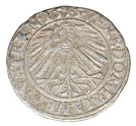 Groschen 1545 Frederick II Duchy of Brzeg Legnica Wolow
