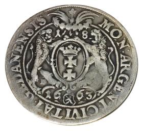 Picture 2 for: 1/4 thaler 1663 John Casimir Gdansk