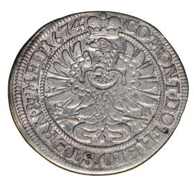 Picture 2 for: 6 kreuzer 1674 Silvius II Frederick Duchy of Olesnica